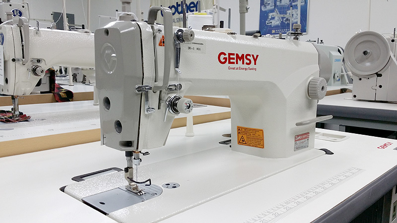 Apparel Machines GEMSY GEM40D40 Single Needle Industrial Sewing Amazing Industrial Sewing Machine Thread Apparel Machines GEMSY GEM40D40 Single Needle Industrial Sewing Amazing Industrial Sewing Machine Thread