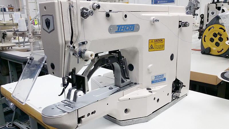 Bartacking Machines: THOR GT-1854G-24 Mechanical Bar Tacker - 42 stitch