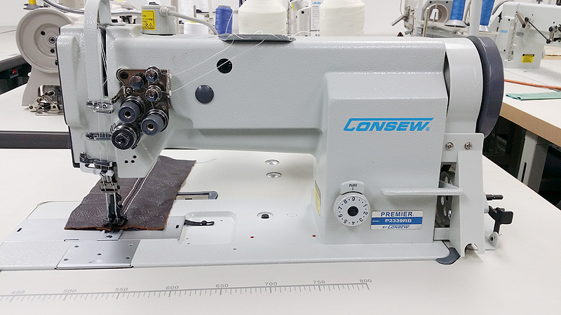 CONSEW P2339RB Two Needle Walking Foot Sewing Machine