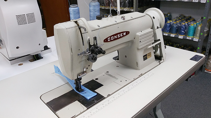 CONSEW 339RB-3 Double Needle Walking Foot Sewing Machine