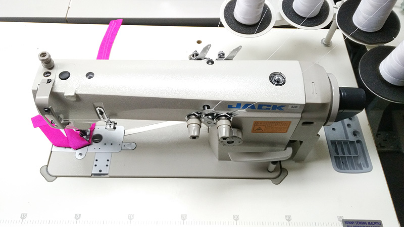 JACK JK-8558W-1 Double Needle Chainstitch Sewing Machine