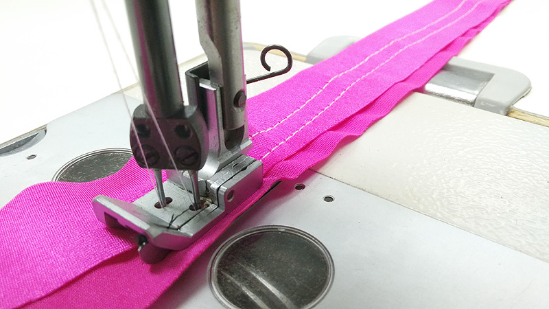 JACK JK-8558W-1 Double Needle Chainstitch Sewing Machine
