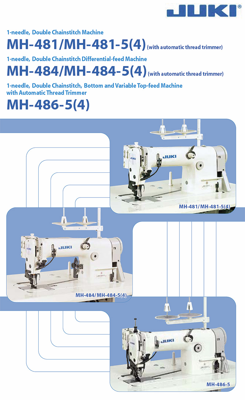 JUKI MH-481 Chain Stitch Machine