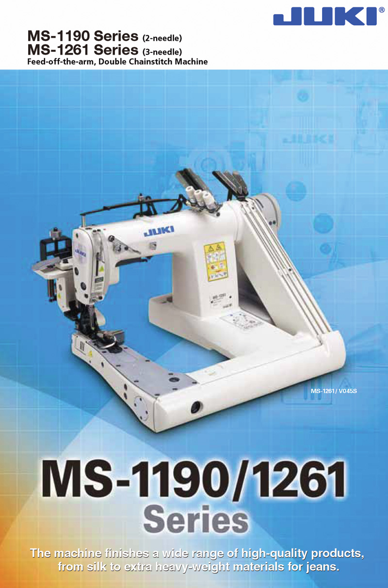 JUKI MS-1190 Feed Off THe Arm Sewing Machine