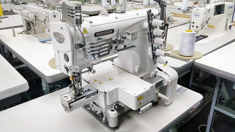 KANSAI SPECIAL NC-1103GDA Ultra Small Cylinder Bed Coverstitch Sewing Machine