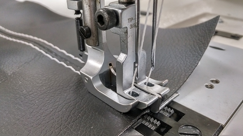 THOR GC 1560 Double Needle Walking Foot Sewing Machine