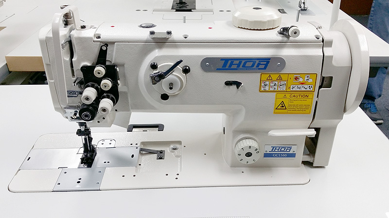 THOR GC 1560 Double Needle Walking Foot Sewing Machine