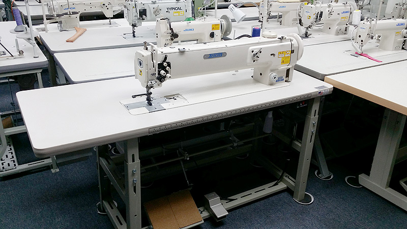 THOR GC 1560L-25 Long Arm Double Needle Walking Foot Sewing Machine