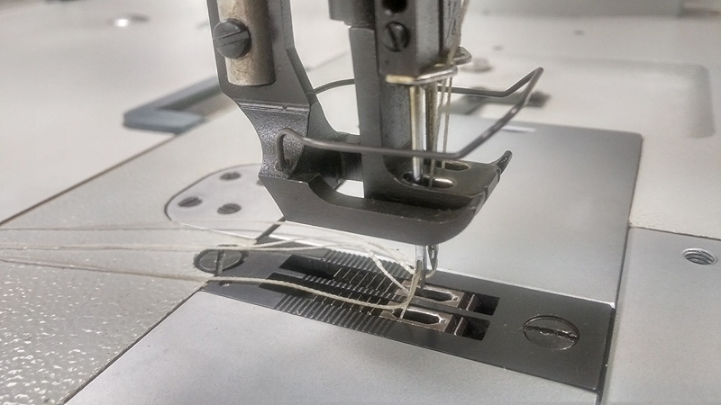 THOR RE-1565 Split Needle Bar Walking Foot Sewing Machine