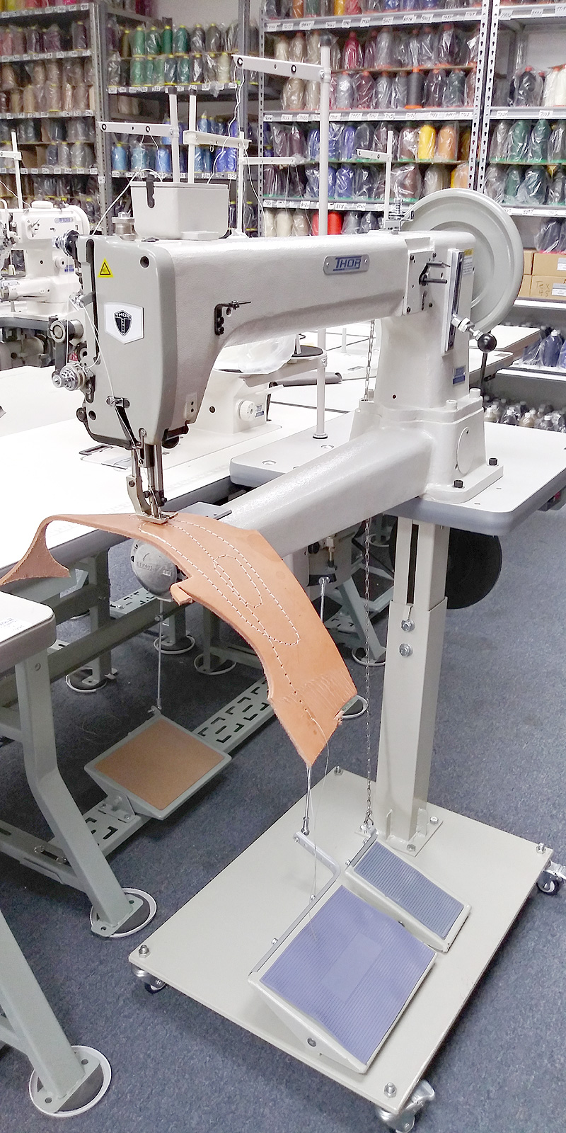 THOR GA-441L-25 Long Cylinder Arm Walking Foot Sewing Machine