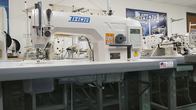 THOR RE-9980B-D4 Full Automatic Single Needle Sewing Machine