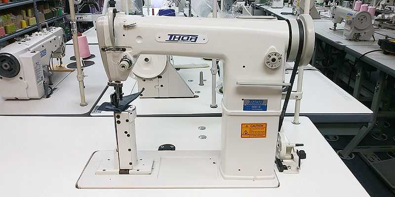 THOR GC-810 Post Bed Roller Foot Sewing Machine