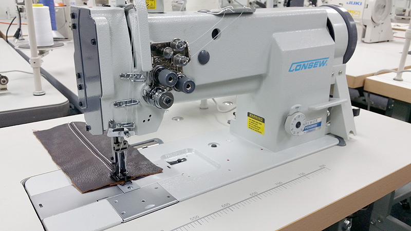 Leather and Upholstery Machines: CONSEW P2339RB Double Needle Walking